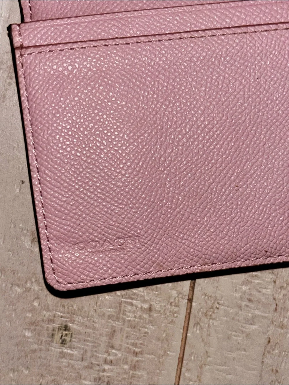 Coach Leather Wristlet Wallet